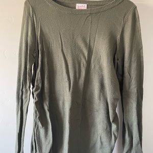 Maternity long sleeve sweater